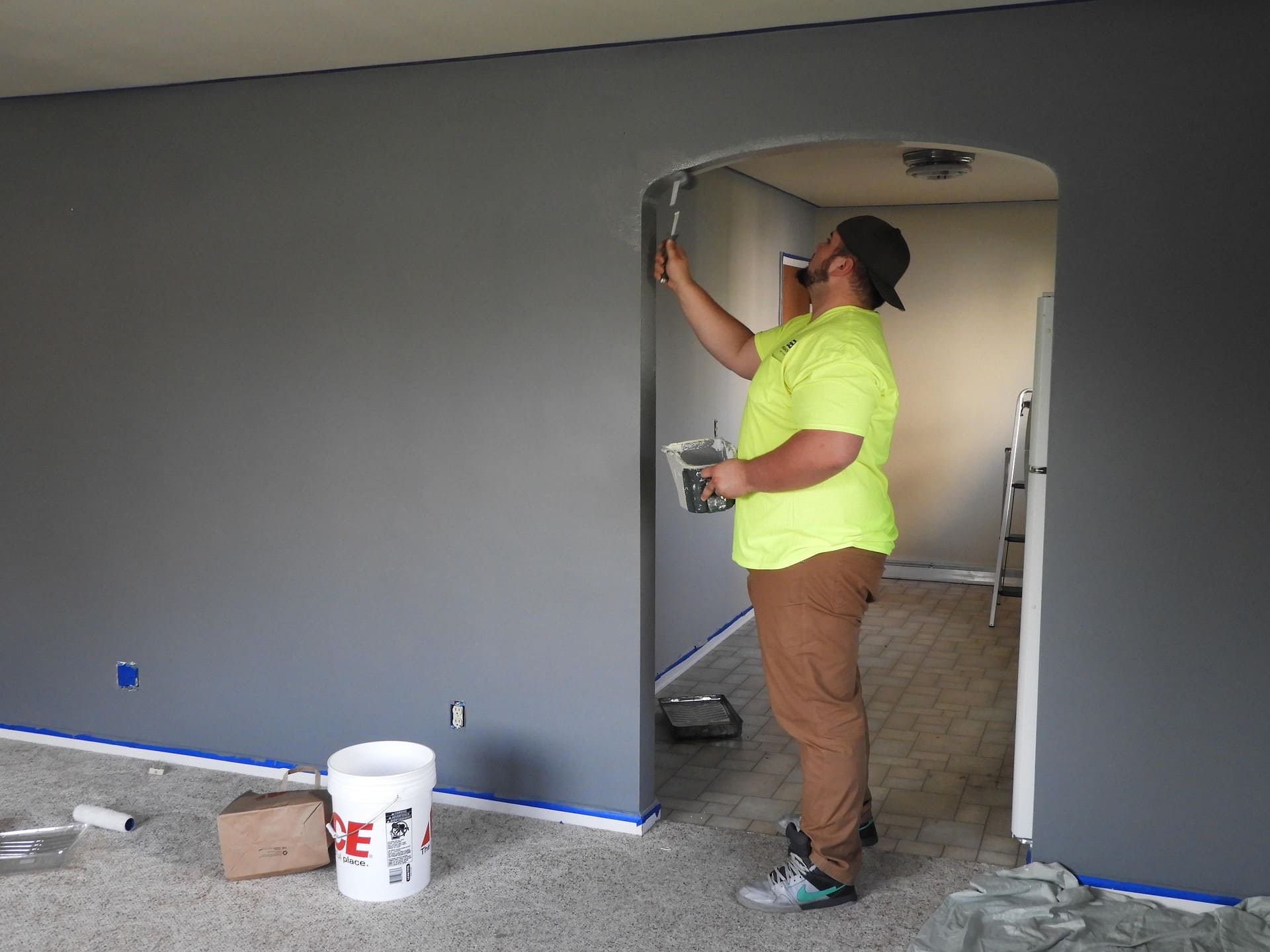 Exterior house painting