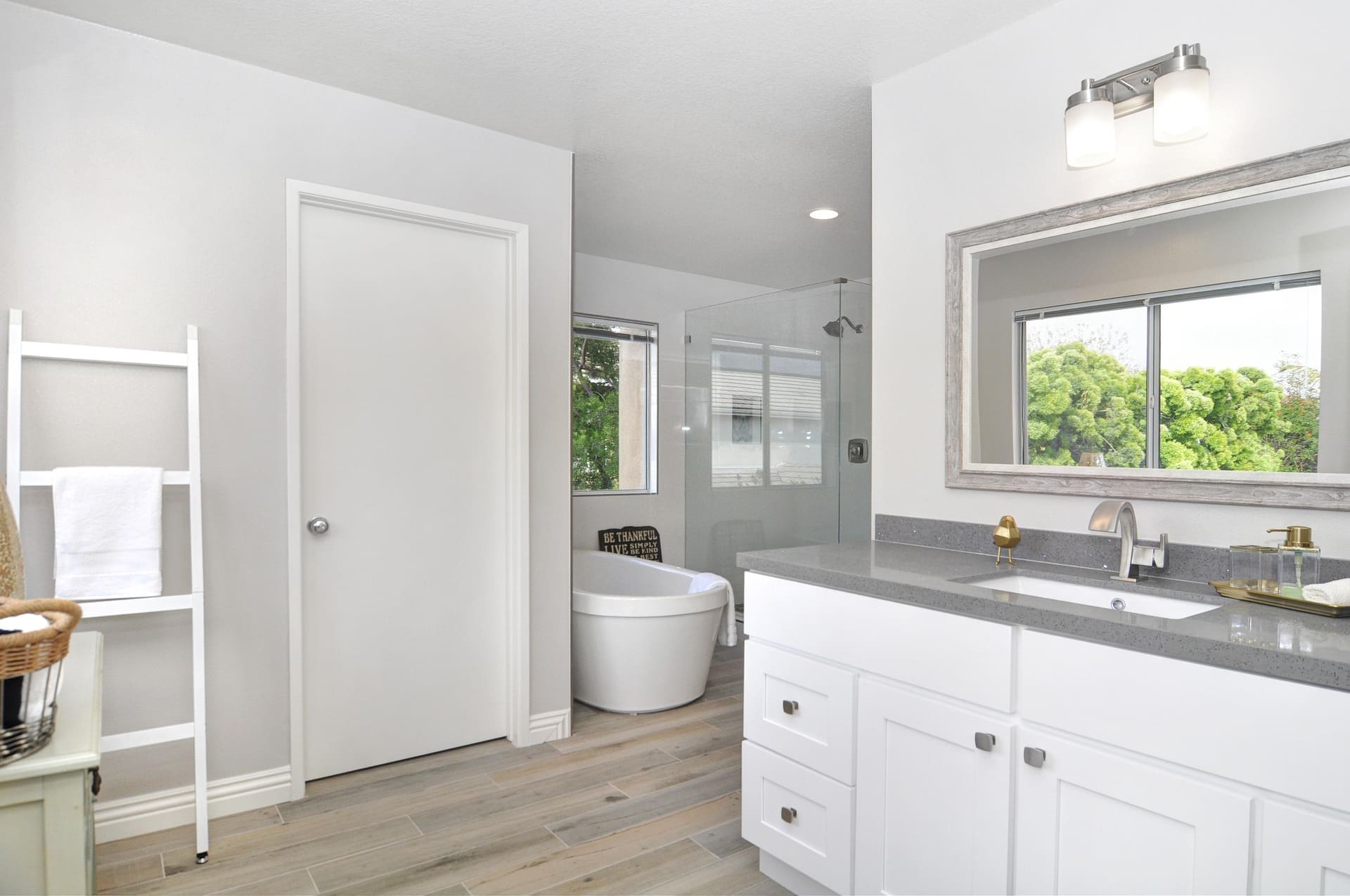 Finished interior remodel